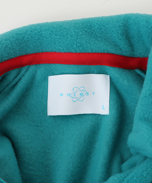 Whimsy（ウィムジー）の「【Whimsy / ウィムジー】FLEECE RAGLAN ポロ 