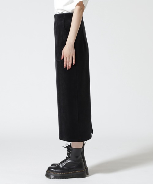 Risley（リズレー）の「Risley/リズレー/ストレッチコールタイトスカート（スカート・レディース・ホワイト/ブラック・38）」の6枚目の写真