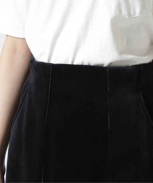 Risley（リズレー）の「Risley/リズレー/ストレッチコールタイトスカート（スカート・レディース・ホワイト/ブラック・38）」の8枚目の写真