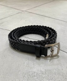 Scye（サイ）の「【Scye / サイ】Bridle Leather Woven Leather Belt / ブライドルレザーウーヴンレザーベルト（ベルト・レディース）」