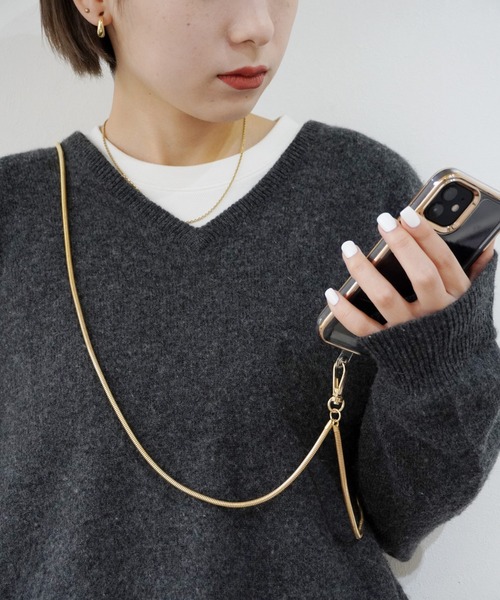 モバイルショルダーチェーン Port（ポート）の「【 全機種対応 】 スマホショルダー