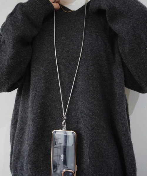 Port(ポート)の「【 全機種対応 】 スマホショルダー / モバイル ストラップ チェーン ボールチェーン パール デザイン ( iPhone / android )_(スマホケース/カバー・レディース・B/A/C/D/E/F/G/H/J/I・FREE)」の5枚目の写真