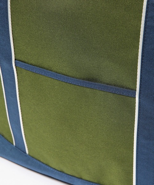 XLARGE（エクストララージ）の「CORDURA WIDE TOTE BAG（ショルダーバッグ・メンズ・ブラック/グリーン・ONE SIZE）」の9枚目の写真