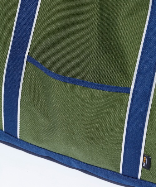 XLARGE（エクストララージ）の「CORDURA WIDE TOTE BAG（ショルダーバッグ・メンズ・ブラック/グリーン・ONE SIZE）」の18枚目の写真