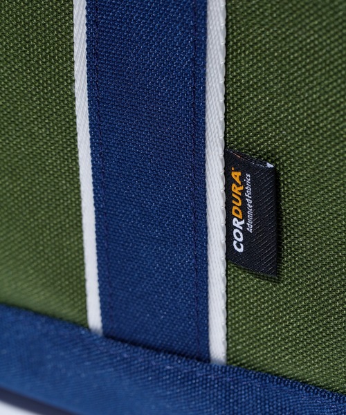 XLARGE（エクストララージ）の「CORDURA WIDE TOTE BAG（ショルダーバッグ・メンズ・ブラック/グリーン・ONE SIZE）」の19枚目の写真