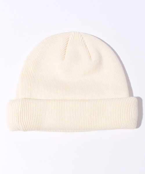 FRUIT OF THE LOOM（フルーツオブザルーム）の「FRUIT OF THE LOOM　SHORT WACH（ニットキャップ/ビーニー・メンズ・オフホワイト/チャコール/パープル/イエロー・FREE）」の5枚目の写真