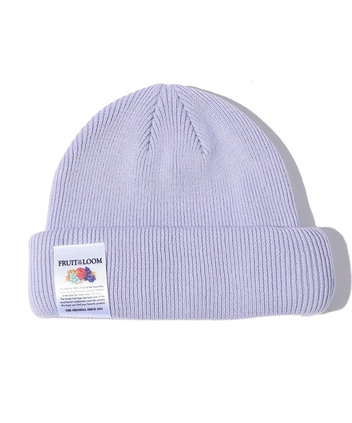 FRUIT OF THE LOOM（フルーツオブザルーム）の「FRUIT OF THE LOOM　SHORT WACH（ニットキャップ/ビーニー・メンズ・オフホワイト/チャコール/パープル/イエロー・FREE）」の11枚目の写真