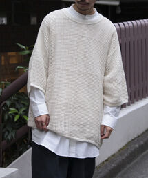 ARMY TWILL | 【ARMY TWILL/アーミーツイル】MESH ビッグTシャツ かぎ編み メッシュTシャツ(Tシャツ/カットソー)