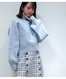 GALENA | 【GALENA/ガレナ】タートルネックコクーンニット(ニット/セーター)