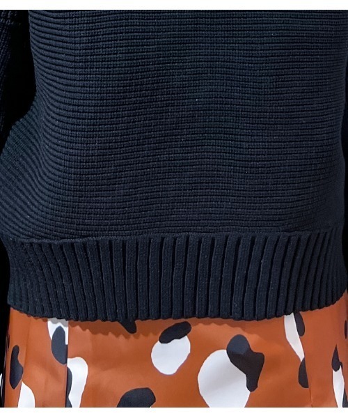 GALENA（ガレナ）の「【GALENA/ガレナ】タートルネックコクーンニット（ニット/セーター・レディース・ブラック/ブラウン/グレー/グリーン・FREE）」の14枚目の写真