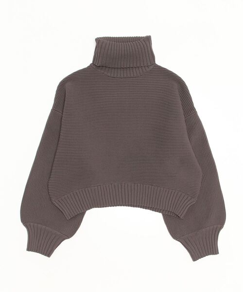 GALENA（ガレナ）の「【GALENA/ガレナ】タートルネックコクーンニット（ニット/セーター・レディース・ブラック/ブラウン/グレー/グリーン・FREE）」の10枚目の写真