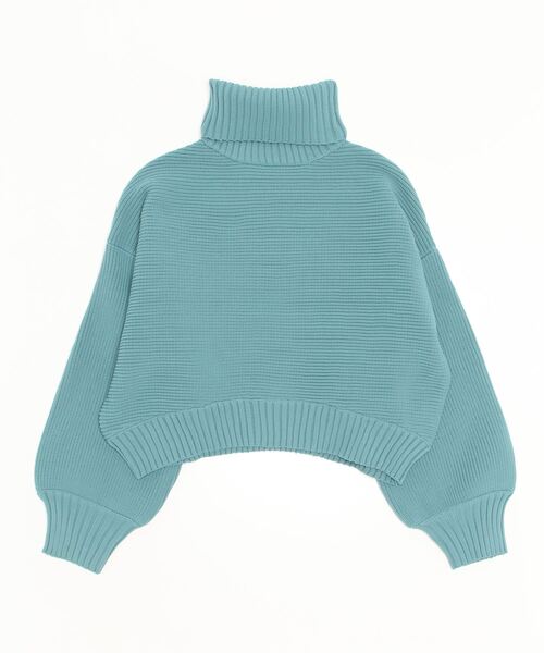 GALENA（ガレナ）の「【GALENA/ガレナ】タートルネックコクーンニット（ニット/セーター・レディース・ブラック/ブラウン/グレー/グリーン・FREE）」の8枚目の写真