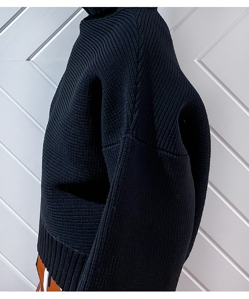 GALENA（ガレナ）の「【GALENA/ガレナ】タートルネックコクーンニット（ニット/セーター・レディース・ブラック/ブラウン/グレー/グリーン・FREE）」の15枚目の写真