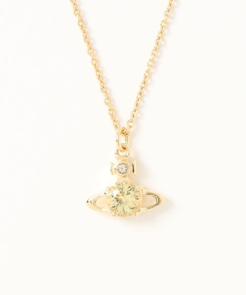 Vivienne Westwood(ヴィヴィアンウエストウッド)の「63020095/REINA PENDANT-SMV(ネックレス・レディース・ブルー/イエロー/シルバー・FREE)」の1枚目の写真