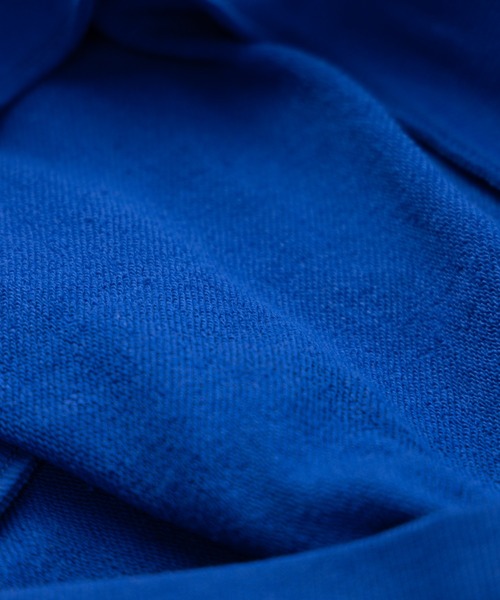 NYLAUS（ナイラス）の「CVC裏毛 5B Vネック スウェット ルーズカーディガン（カーディガン/ボレロ・メンズ・ブラック/ブルー/グリーン/オートミール/オレンジ/イエロー・M/LL/L）」の15枚目の写真