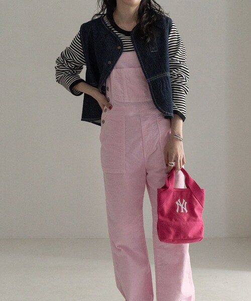 FREAK'S STORE（フリークスストア）の「ベスト（ベスト・レディース・ネイビー・ﾌﾘ-）」の4枚目の写真