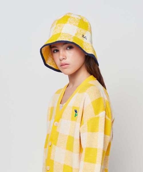 【セール】Checkered crochet hat（ハット）｜BOBO CHOSES（ボボショーズ）