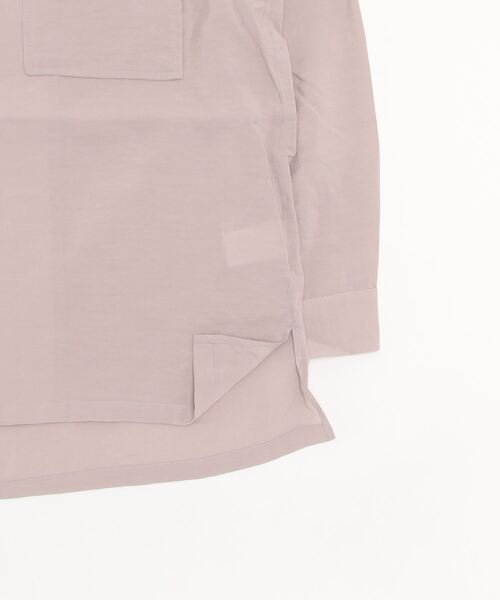 ATTACHMENT(アタッチメント)の「RY/NYローン スキッパーシャツ / RY/NY LAWN SKIPPER SHIRT(シャツ/ブラウス・メンズ・ライトピンク/ホワイト/ブラック・1/2/3)」の22枚目の写真