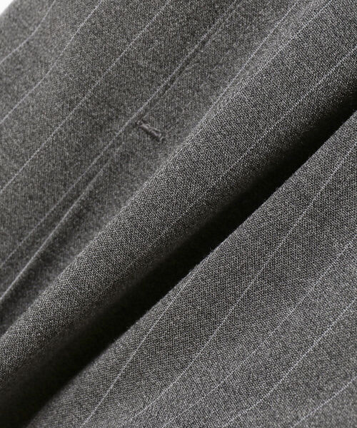 Ray BEAMS(レイビームス)の「RBS / ストライプ サイド タック ワイド パンツ(その他パンツ・レディース・ベージュ/シルバー・1/0)」の17枚目の写真