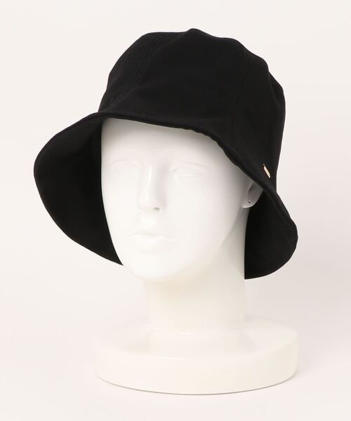 MAJESTIC LEGON（マジェスティックレゴン）の「コットンバケットハット（ハット・レディース・ベージュ/ブラック/アイボリー・FREE）」の3枚目の写真