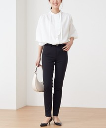 Tuche/トゥシェ ストレッチパンツ スキニースタイル ライトテックストレッチ フルレングス丈