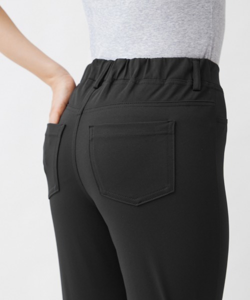Tuche(トゥシェ)の「Tuche/トゥシェ ストレッチパンツ スキニースタイル ライトテックストレッチ フルレングス丈(その他パンツ・レディース・ブラック/ネイビー/オフホワイト/サンドベージュ/グリーン系その他/ピンク系その他/オレンジ系その他/ライトグリーン/ピンク/カーキ/グレー・MEDIUM/LARGE/X-LARGE/L~LL)」の16枚目の写真