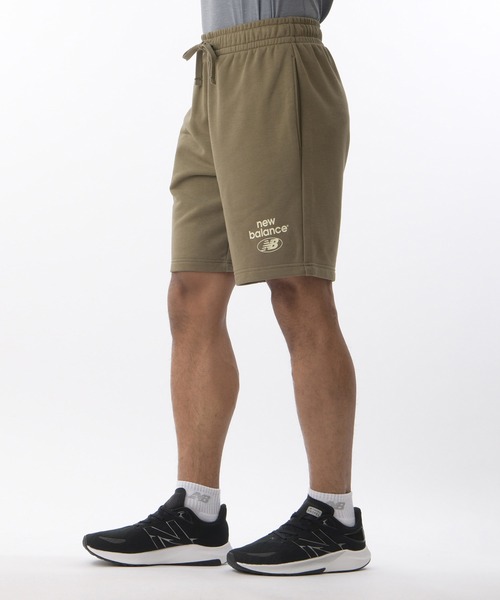 NEW BALANCE(ニューバランス)の「NB Essentials スウェットショーツ(スウェットパンツ・メンズ・オリーブ・SMALL/LARGE/MEDIUM/X-LARGE/XX-LARGE)」の2枚目の写真