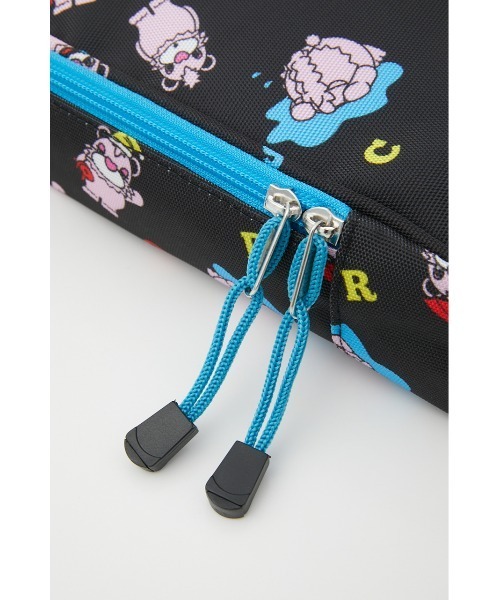 RODEO CROWNS WIDE BOWL（ロデオクラウンズワイドボウル）の「RCS BEAR シューズバッグ（エコバッグ/サブバッグ・レディース・ピンク系その他/ブラック系その他・FREE）」の5枚目の写真