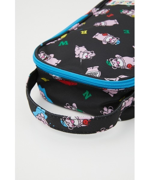 RODEO CROWNS WIDE BOWL（ロデオクラウンズワイドボウル）の「RCS BEAR シューズバッグ（エコバッグ/サブバッグ・レディース・ピンク系その他/ブラック系その他・FREE）」の8枚目の写真