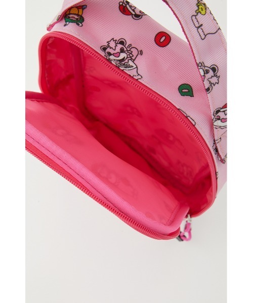 RODEO CROWNS WIDE BOWL（ロデオクラウンズワイドボウル）の「RCS BEAR シューズバッグ（エコバッグ/サブバッグ・レディース・ピンク系その他/ブラック系その他・FREE）」の7枚目の写真