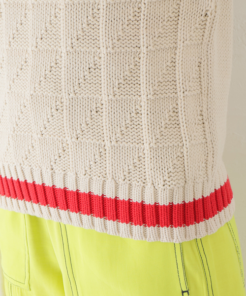 GANNI(ガニー)の「【GANNI / ガニー】 Cotton Rope Vest:ベスト(ベスト・レディース・アイボリー・SMALL)」の9枚目の写真