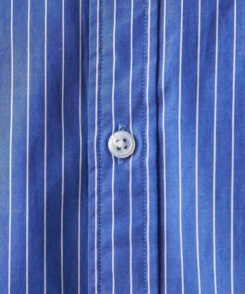 Steven Alan(スティーブンアラン)の「<Steven Alan> 50/- STRIPE REGULAR COLLAR SHORT SLEEVE SHIRT -ALINE/シャツ(シャツ/ブラウス・メンズ・ライトブルー/ホワイト/ロイヤルブルー・XL/S/L/M)」の10枚目の写真