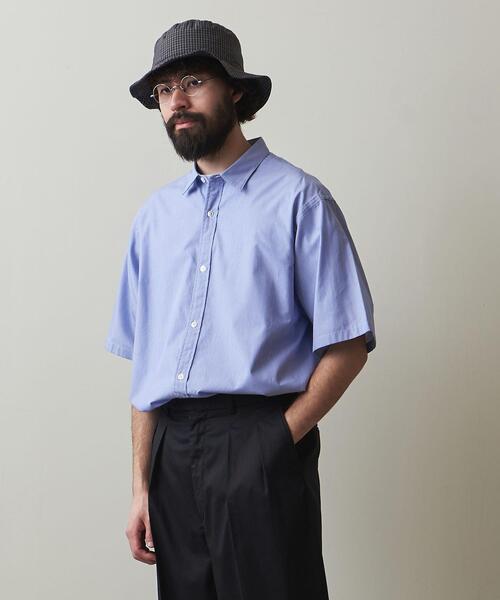 Steven Alan(スティーブンアラン)の「<Steven Alan> 50/- STRIPE REGULAR COLLAR SHORT SLEEVE SHIRT -ALINE/シャツ(シャツ/ブラウス・メンズ・ライトブルー/ホワイト/ロイヤルブルー・XL/S/L/M)」の17枚目の写真