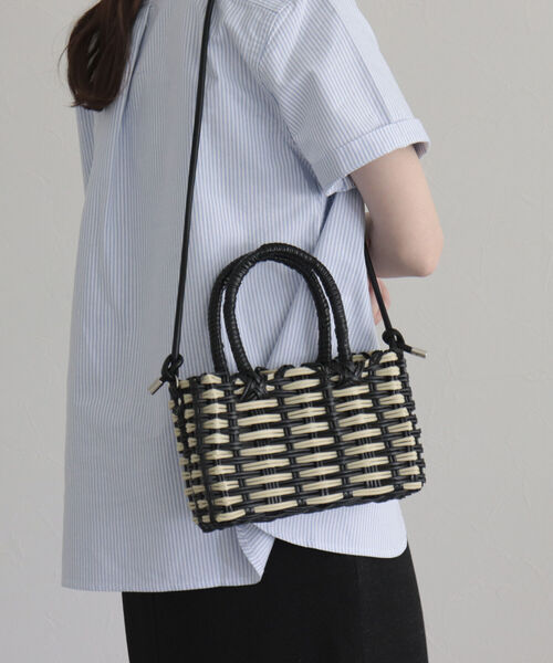 Casselini（キャセリーニ）の「【CASSELINI/キャセリーニ】チューブカゴショルダーバッグ（ショルダーバッグ・レディース・ブラック系その他/ブルー系その他/ベージュ系その他・FREE）」の15枚目の写真