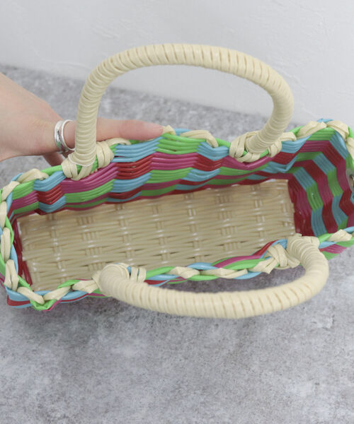 Casselini（キャセリーニ）の「【CASSELINI/キャセリーニ】チューブカゴショルダーバッグ（ショルダーバッグ・レディース・ブラック系その他/ブルー系その他/ベージュ系その他・FREE）」の9枚目の写真