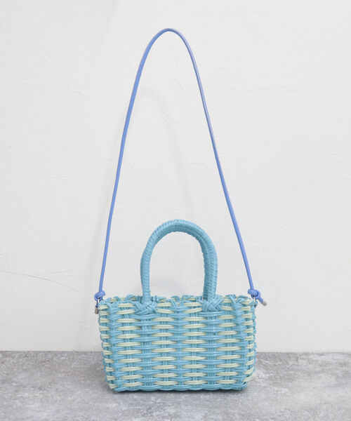 Casselini（キャセリーニ）の「【CASSELINI/キャセリーニ】チューブカゴショルダーバッグ（ショルダーバッグ・レディース・ブラック系その他/ブルー系その他/ベージュ系その他・FREE）」の14枚目の写真