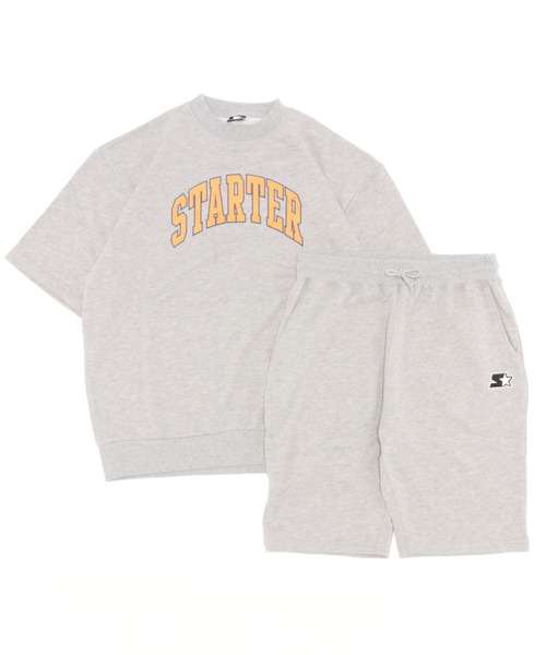 STARTER BLACK LABEL（スターターブラックレーベル）の「STARTER BLACK LABEL 半袖セットアップ（スウェット・メンズ・グレー系その他/グレー/グリーン/ブラック系その他/ネイビー/ブラック/ブラック系その他2/ブラック系その他4/ブラック系その他3/グレー系その他2/グレー系その他3/グレー系その他4/ストーン/アイボリー/オフホワイト・L/M/XL）」の10枚目の写真