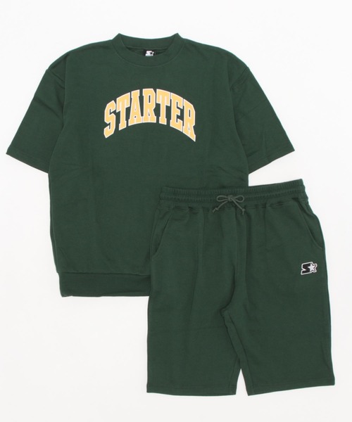 STARTER BLACK LABEL（スターターブラックレーベル）の「STARTER BLACK LABEL 半袖セットアップ（スウェット・メンズ・グレー系その他/グレー/グリーン/ブラック系その他/ネイビー/ブラック/ブラック系その他2/ブラック系その他4/ブラック系その他3/グレー系その他2/グレー系その他3/グレー系その他4/ストーン/アイボリー/オフホワイト・L/M/XL）」の14枚目の写真