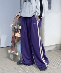 Perushu | ワイドルーズトラックパンツ(セットアップ着用可)(その他パンツ)