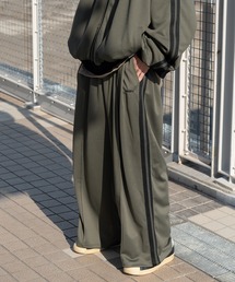 Perushu | ワイドルーズトラックパンツ(セットアップ着用可)(その他パンツ)