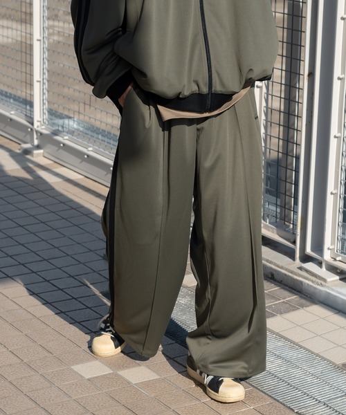 perushu ナイロントラックジャケット、ベスト、パンツ3点セット HOSUハイテンションストレッチ トラックジャケット＆パンツ