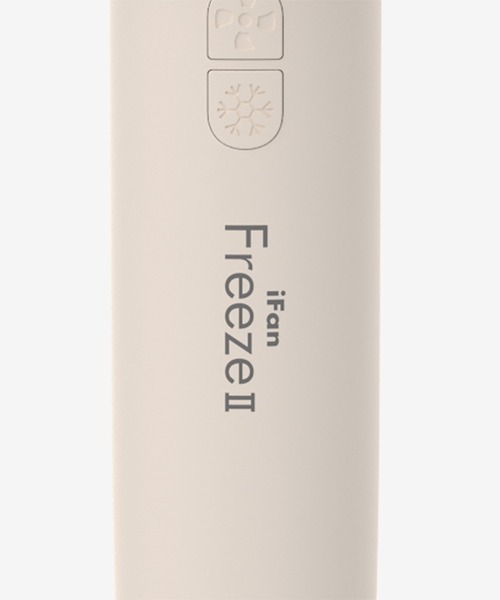BIRTHDAY BAR(バースデイバー)の「iFan FreezeⅡ 扇風機 冷却プレートつき ハンディファン(生活家電・レディース・グレー/ベージュ・フリー)」の5枚目の写真