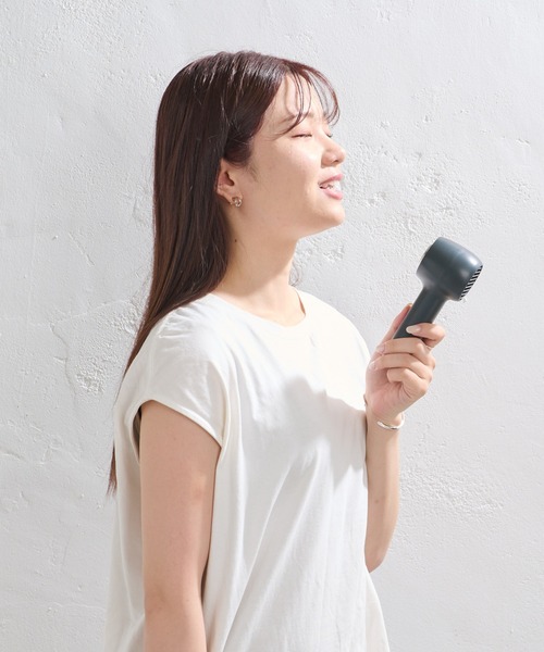 BIRTHDAY BAR(バースデイバー)の「iFan FreezeⅡ 扇風機 冷却プレートつき ハンディファン(生活家電・レディース・グレー/ベージュ・フリー)」の12枚目の写真