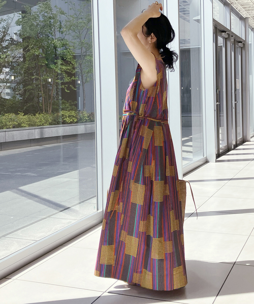 IENA LA BOUCLE ワンピース プリントワンピース : ZOZOTOWN