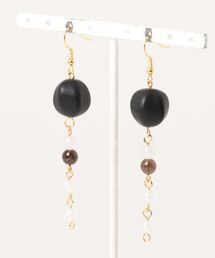 【CouleuR】vintageblack ロングピアス