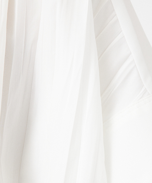 qualite（カリテ）の「プリーツTブラウス（シャツ/ブラウス・レディース・ブラック/ベージュ/ホワイト・フリー）」の13枚目の写真