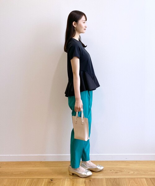 アイスタッチフレアスリーブニット【UV/接触冷感/アンチピリング/洗濯機洗い可】