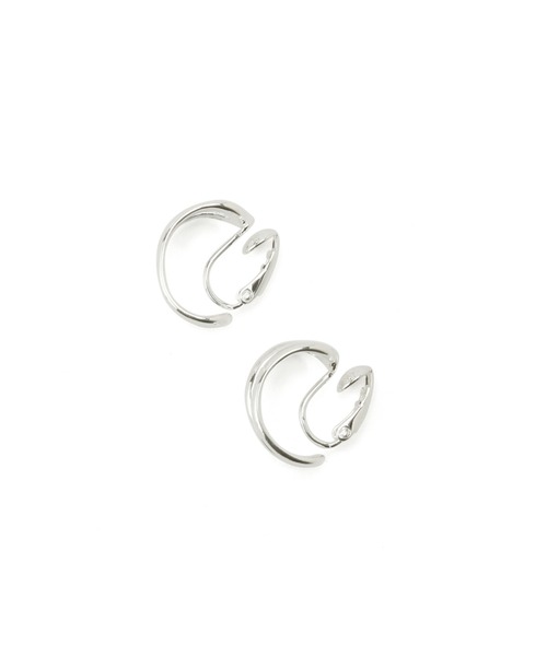 ADAM ET ROPE'(アダムエロペ)の「【LES BIJOUX】ダブルラインイヤリング(イヤリング・レディース・シルバー/ゴールド・FREE)」の3枚目の写真