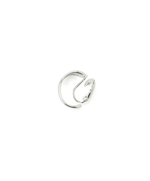 ADAM ET ROPE'(アダムエロペ)の「【LES BIJOUX】ダブルラインイヤリング(イヤリング・レディース・シルバー/ゴールド・FREE)」の6枚目の写真
