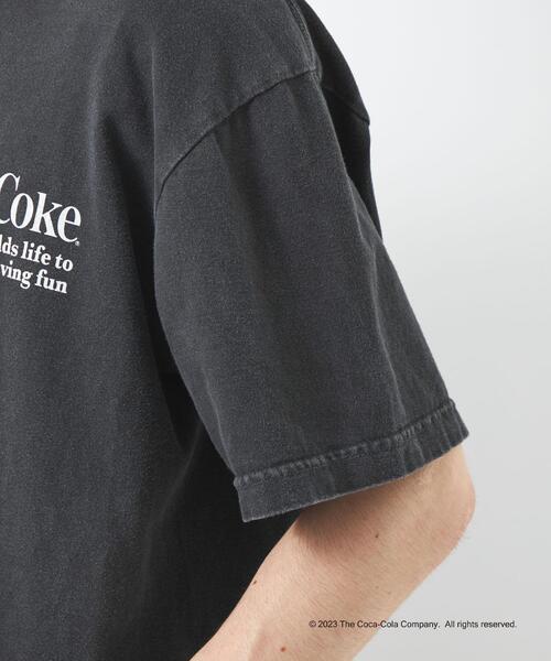 GOOD ROCK SPEED（グッドロックスピード）の「【別注】＜GOOD ROCK SPEED＞コカ･コーラ® 70's ロゴ 半袖 Tシャツ（Tシャツ/カットソー・メンズ・ブラック・M/L/XL）」の9枚目の写真
